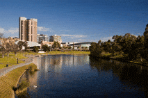 river view of Adelaide, South Australia
