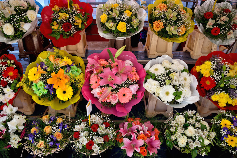 Visit the Sydney Flower Market in Flemington